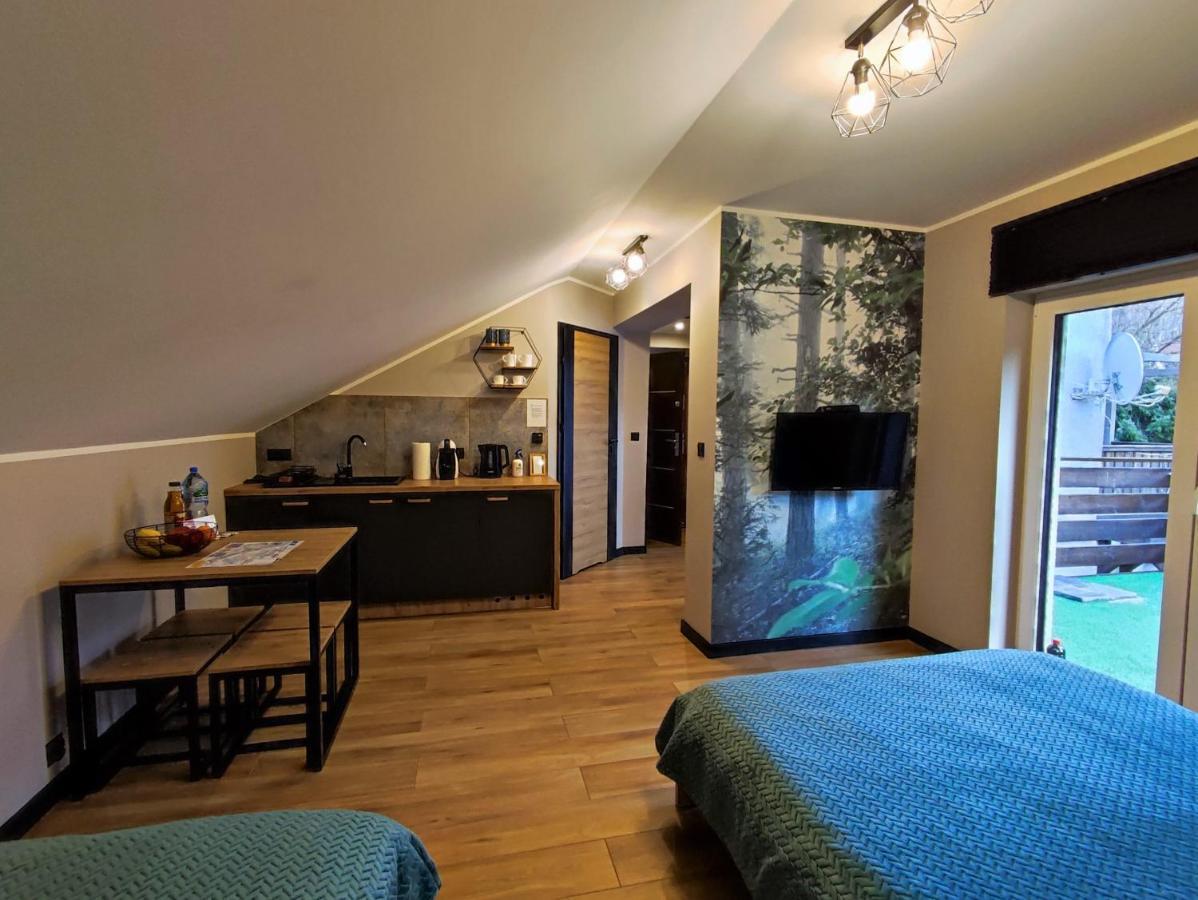 Apartament Olimpijska 54 Z Prywatnym Jacuzzi Na Tarasie ชเจอร์ค ภายนอก รูปภาพ
